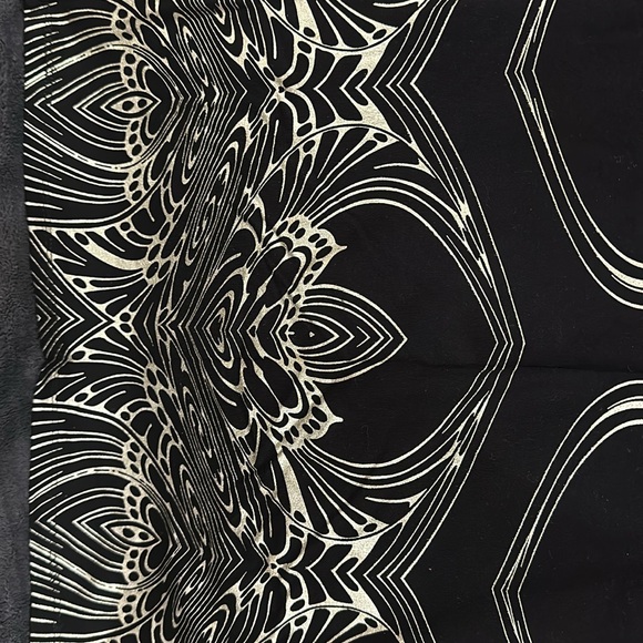 bebe black and gold dress - Picture 4 of 4